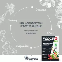 Nutrisanté Vitavea Force G Stimulant Bio 20 ampoules | Pas cher