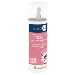 MOUSTI K.O Lotion Répulsive Bébés & Femmes Enceintes Format Familial 250ml