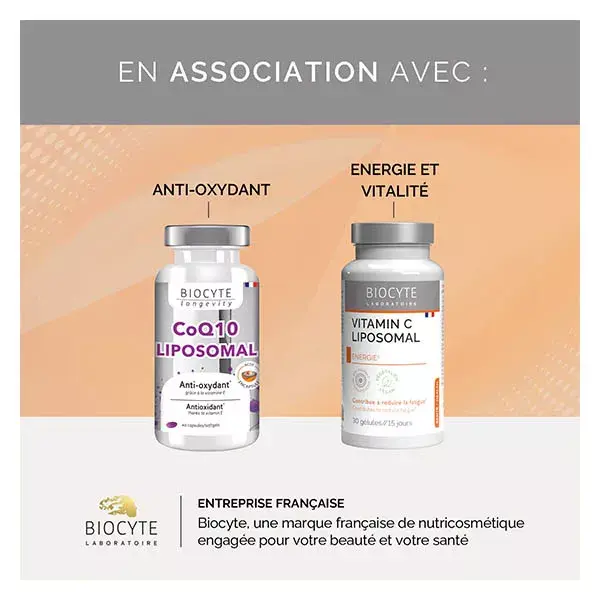 Biocyte PQQ FORTE Coup de Boost Fatigue Physique & Intellectuelle 30 gélules