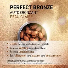 Oenobiol Perfect Bronze Autobronzant Peau Claire 30 gélules