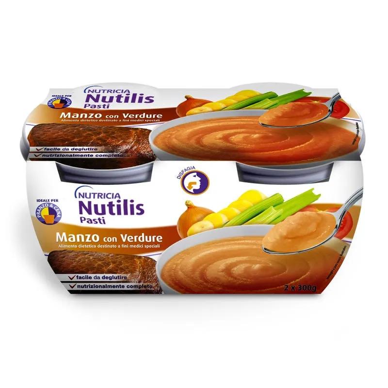 Nutilis Pasto Manzo Con Verdure Ricco Di Proteine 2 Pezzi 300 g