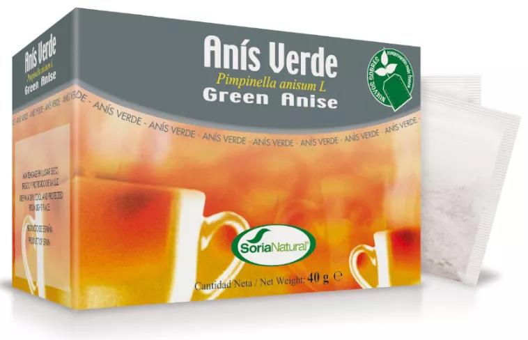 Soria Natural Infusion Anis Vert 20 Filtres