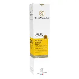 CicaManuka Masque Visage Miel Manuka IAA10+ et Acide Hyaluronique - Tube 100ml