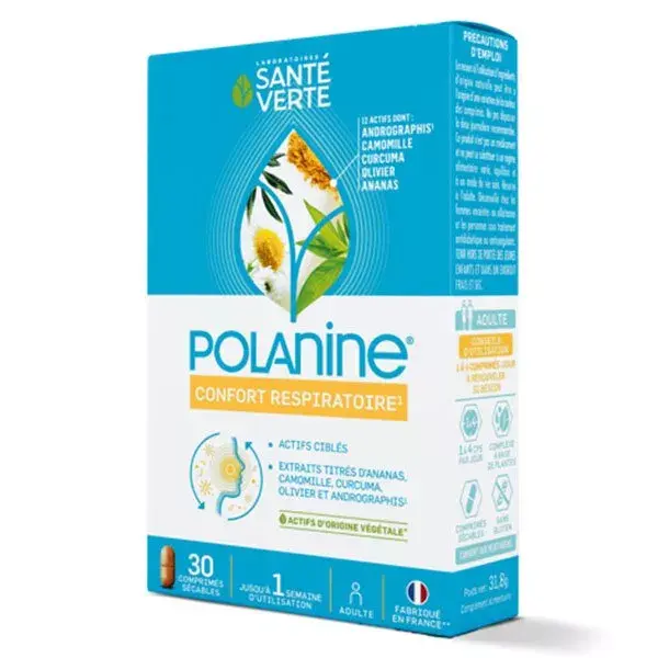 Santé Verte Pack Polanine et Actirub pour Votre Confort Respiratoire