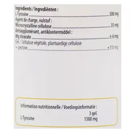 Be-Life Tyrosine 500 120 gélules