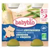 Babybio Petits Pots Bonne Nuit Panais Haricots Verts Riz +8m Bio 2 x 200g