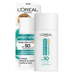 L'Oréal Paris Fluide Anti-UV SPF 50 - Teinte Medium