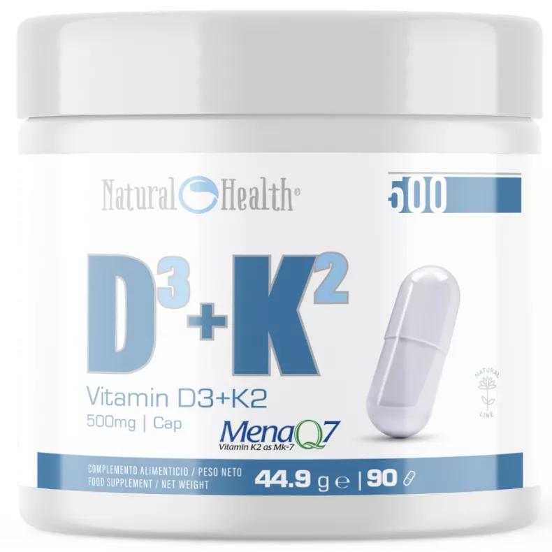 Nutrizione per ipertrofia Vitamina D3 4000ui + K2 90 capsule