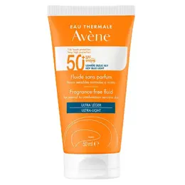 Avène Solaire Fluide SPF50+ Non Parfumé 50ml