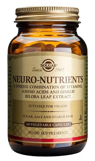 Solgar Neuro Nutrientes 60 Cápsulas