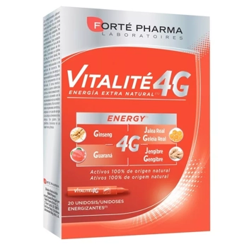 Forté Pharma ENERGY Vitalité 4 20 Viales - Atida