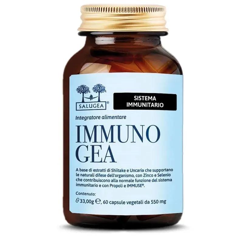 Salugea Immunogea Integratore per il Sistema Immunitario 60 Capsule Vegetali