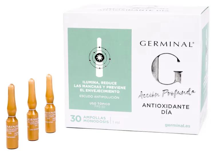 Germinal Ampullen Deep Action Antioxidant Tag 30 Einheiten x 1 ml