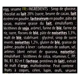 Isostar Pulse Barre Énergétique Chocolat Noisette 6 unités