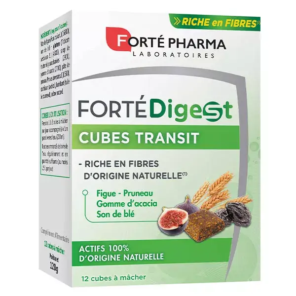 Forté Pharma Forté Digest Cubes Transit 12 cubes