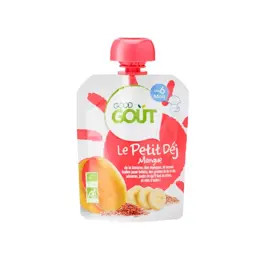 Good Goût Le Petit Dèj Gourde Mangue +6m Bio 70g