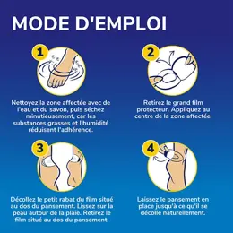 Dr. Scholl's Pansements Ampoules Ouvertes, Coupures et Égratignures