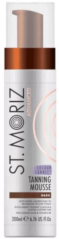 St. Moriz Mousse Autobronzeadora Corretiva de Cor em Tom Escuro 200 ml