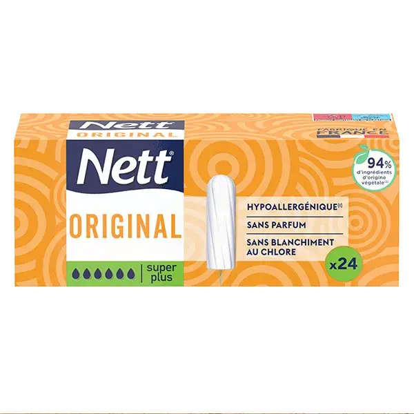 Nett Original Tamponi Digitali Super Plus 24 unità