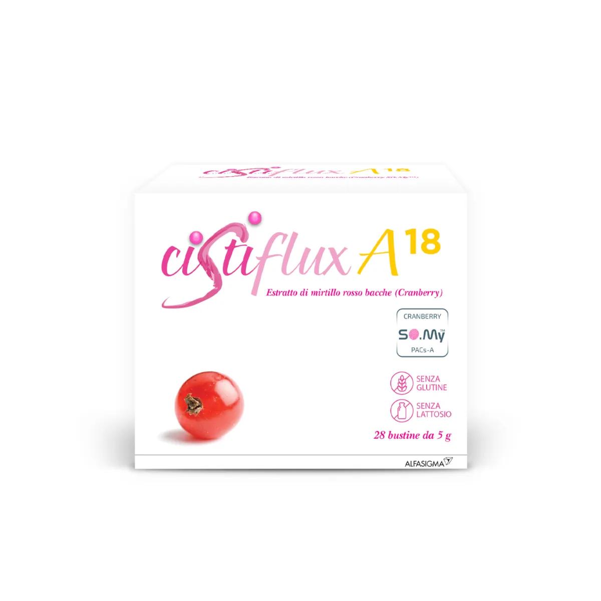 Cistiflux A 18 Integratore Per Le Vie Urinarie 28 Bustine