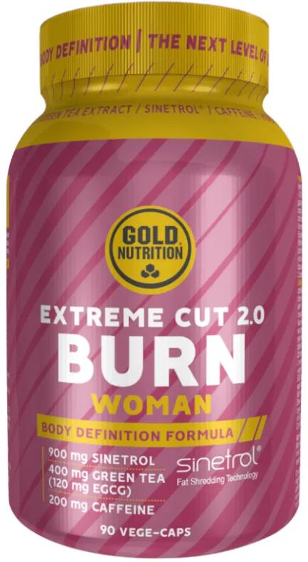 GoldNutrition Extreme Cut 2.0 Burn Woman 90 capsules végétales