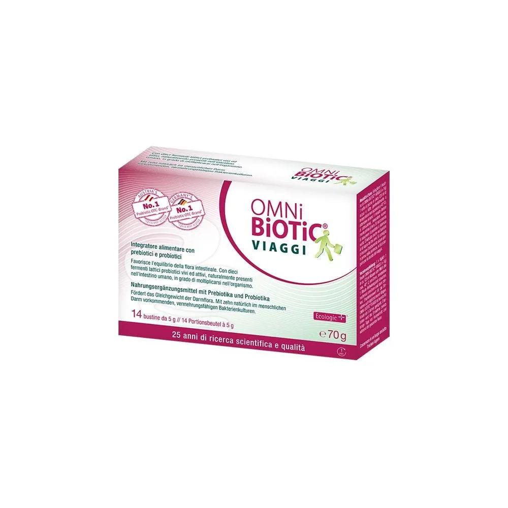 Omni Biotic Viaggi Integratore Per La Regolarità Intestinale 14 Bustine