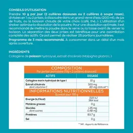 GRANIONS Collagene Marin Poudre - Goût Neutre - 258g - 25 jours