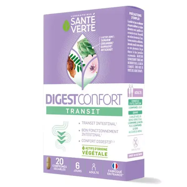 Santé Verte Pack Transit et Confort Digestif