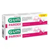 Gum Dentifrice Paroex Gencives Lot de 2 x 75ml