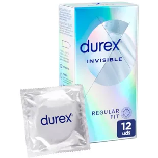 Durex Preservativos Invisibles Extra Sensitivos 12 Uds