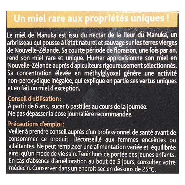 Humer Manuka 16 Pastillas Centro Fundido