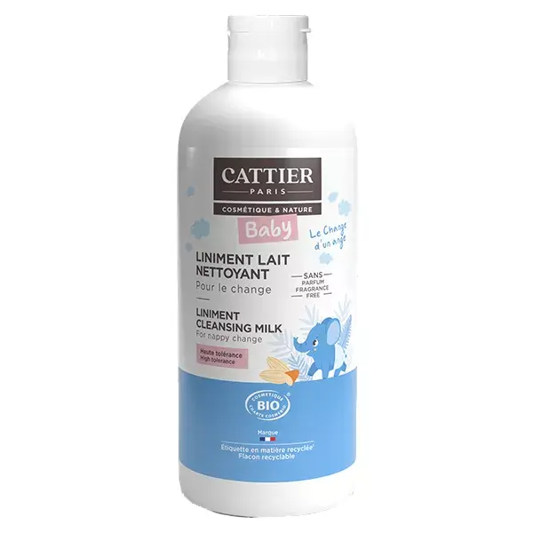 Cattier Baby Liniment Cleansing Milk for Nappy Change Organic 200ml