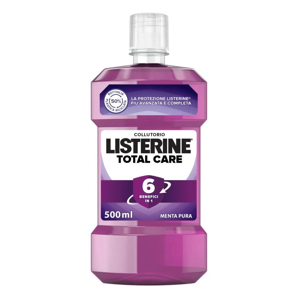 Listerine Total Care Collutorio Antiplacca Antibatterico 500 ml