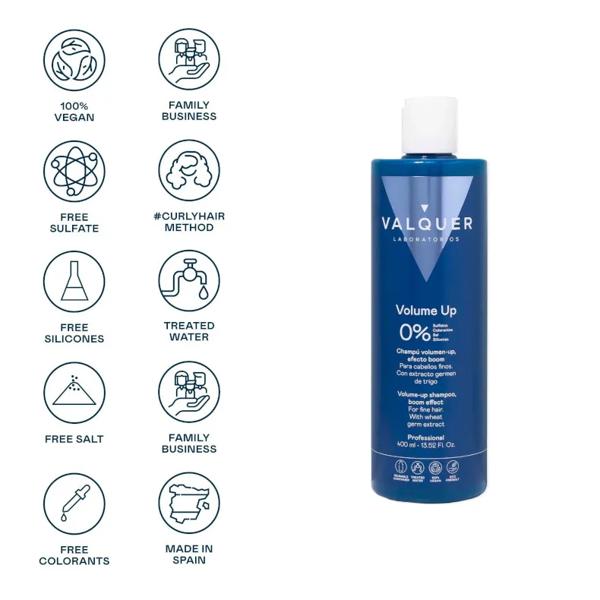 Valquer Extra Volume Shampoo 400 ml