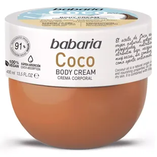 Babaria Coconut Body Cream 400 ml