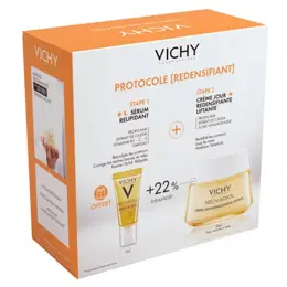 Vichy Coffret Neovadiol Protocole Ménopause Redensifiant & Liftant Crème PNM 50ml + Sérum 5ml Offert