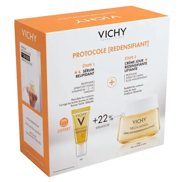 Vichy Neovadiol Protocolo Menopausia Crema Densificante y Lifting PNM 50ml + Sérum 5ml Set de Regalo