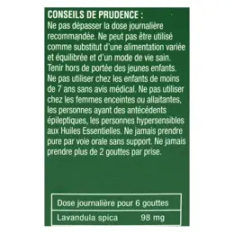 NatureSun Aroms Huile Essentielle Bio Lavande Aspic 10ml