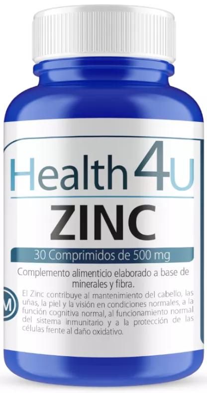 H4U Zinc 500 mg 30 Comprimidos