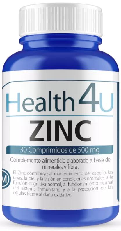 H4U Zinc 500 mg 30 Comprimés