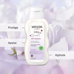 Weleda Bébé Mauve Blanche Lait Corporel Bio 200ml