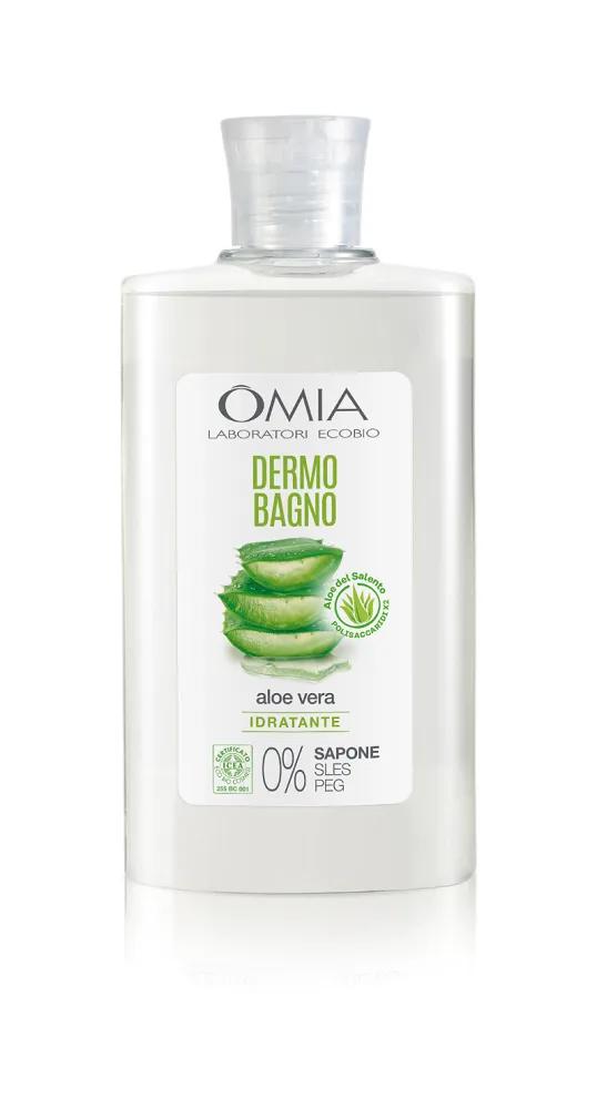 Omia Dermobagno Ecobio con Aloe Vera e Vitamina E per Pelle Secca o Delicata 400 ml