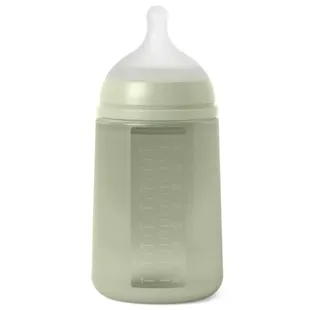 Suavinex Colour Essence Silicone Bottle Flow M Green +3m 240 ml