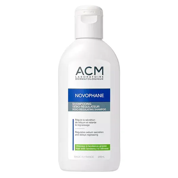 ACM Novophane Shampoo Sebo-Regolatore Capelli Grassi 200ml