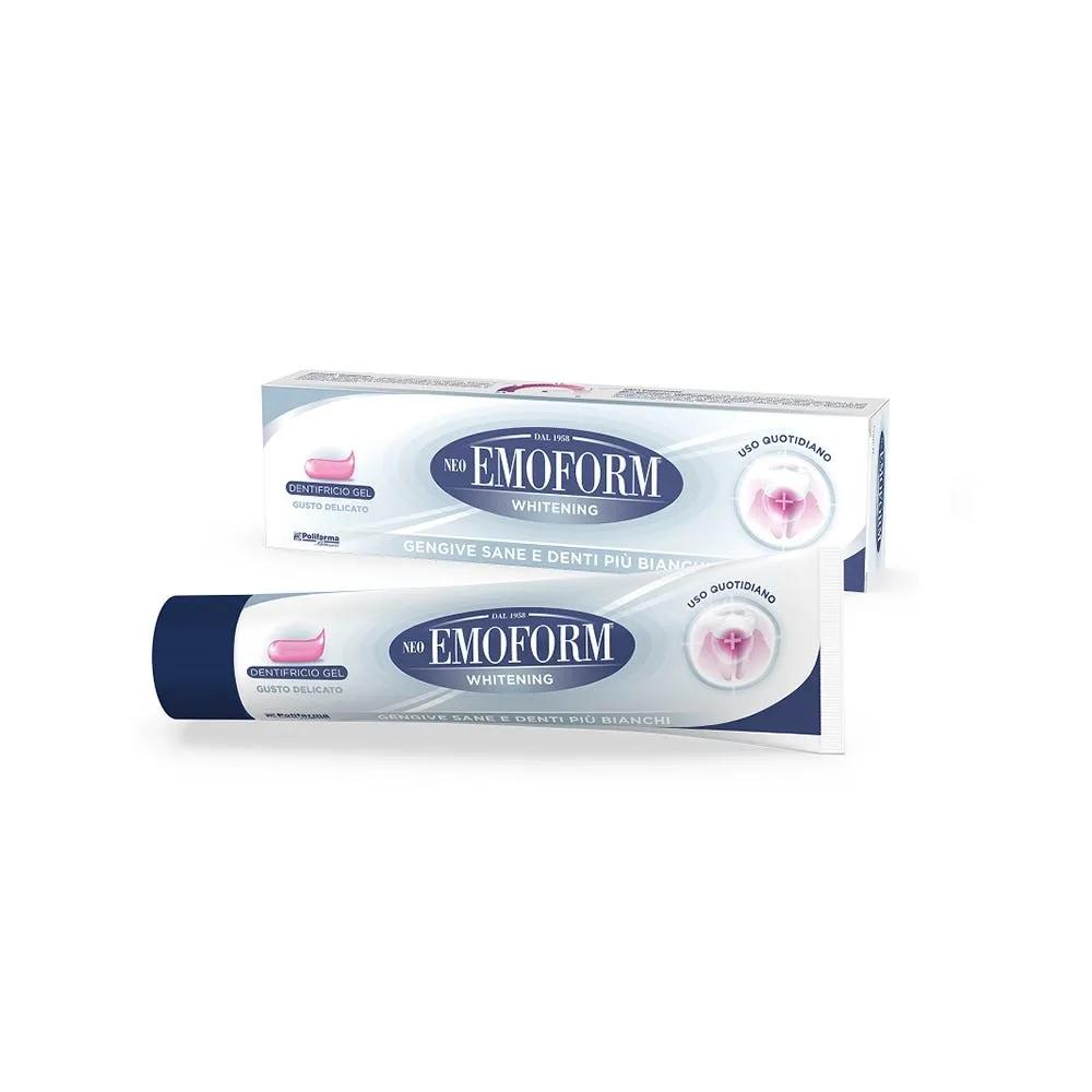 Neo Emoform Gengive Sane e Whitening Dentifricio Sbiancante In Gel Gusto Delicato 100 ml