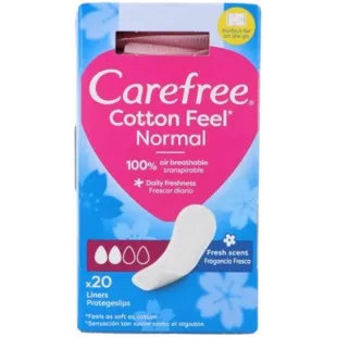 Carefree Plus Large Fresh Scent Panty Liners 20 units