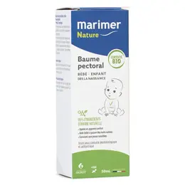 Marimer Nature Baume Pectoral Baby Bio 50mL