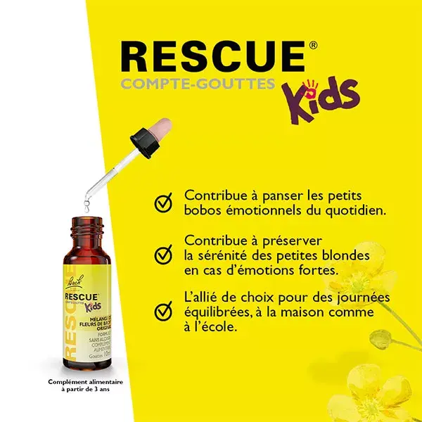 RESCUE® KIDS Compte-gouttes - 10 ml