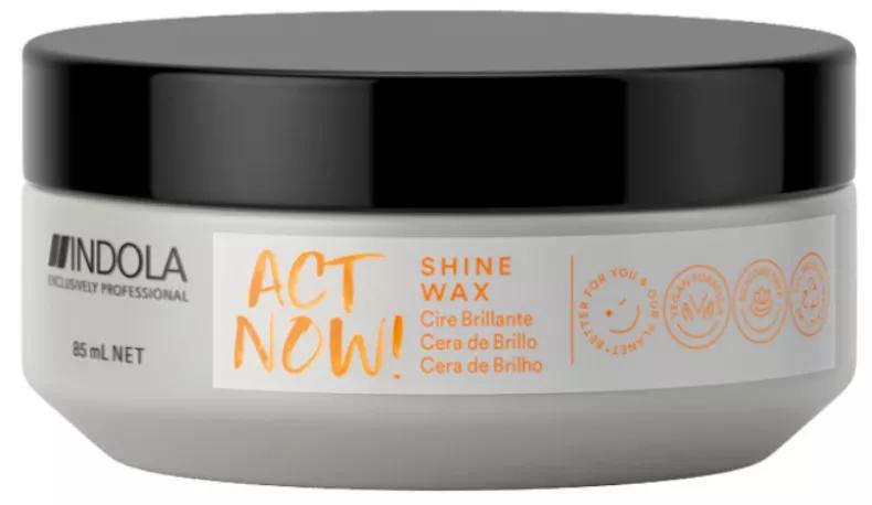 Indola Act Now Veganes Glanzwachs 85 ml