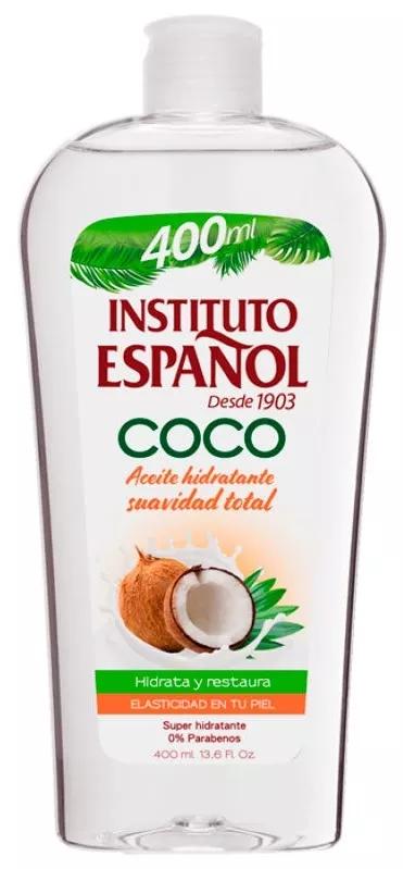 Huile corporelle de noix de coco de l'Institut espagnol 400 ml